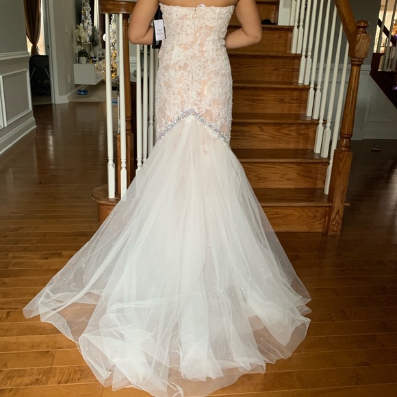 Sherri Hill Gown with Overskirt - Picture 1 of 6